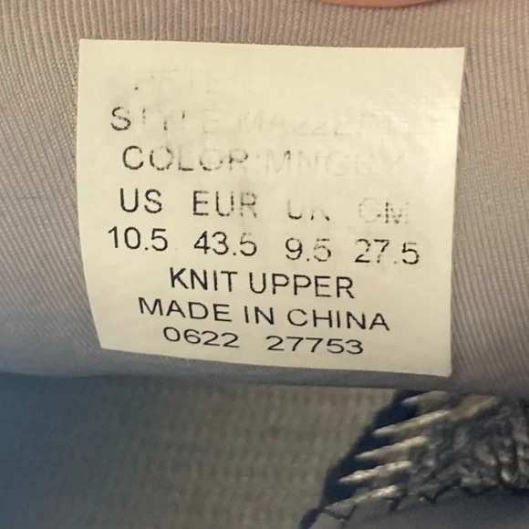 Peter Millar Gray Men's Sneakers size 10.5 - Picture 9 of 9